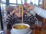 Uwielbione spaghetti bolognese..choc póżniej zmieniłeś na arrabbiata...wakacje z Zuzią i babcią 2008